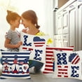 thumbnail image 6 of Chmadoxn Fourth of July Decorations 4PC Independence Day Print PillowCase Linen Sofa Cushion Cover Home Decor Cushion Cover Family Pillowcase, 6 of 9