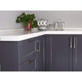 thumbnail image 2 of Sapphire SP-2891-128-BSN-5 Hexa Series Modern Cabinet Handle, Satin Nickel, 5 Piece, 2 of 6