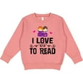 thumbnail image 2 of Inktastic I Love to Read Toddler Sweatshirt, 2 of 4