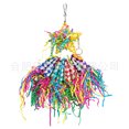 thumbnail image 1 of 5 Piece Set Parrot Toy Chewing Toy Drawing Toy Finger Set Zanthoxylum Bungeanum Wood Paper Silk Woven Tube Toy Set, 1 of 6
