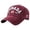 Wine, variant on Baseball Caps Canada Day Embroidered Maple Leaf Flag Adjustable Hat for Casual Wear Everyday Use Gray
