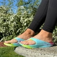 thumbnail image 5 of TELIC Adult Unisex Energy Flip Flops, Kaleidoscope, S (US-102-85-S), 5 of 7