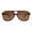 Tortoise (Brown), variant on Polarized Lens Sunglasses Retro Square Pilot Racer Unisex Shades UV400 Black