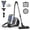 Blue, variant on Canister Vacuum Cleaner, 1700W 45Kpa Bagless Vacuum Cleaner, Multi-Cyclonic Filtration, 2 Anti-Allergen HEPA Filters, 3.5QT Dust Cup, 4 Tools, Corded Vacuum for Hard Floor, Pet Hair
