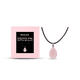 thumbnail image 2 of Lágrima Gota de Agua Ópalo Roca Natural Cuarzo Cristal Piedra Colgante Collar Joyería, 2 of 7