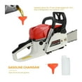 thumbnail image 5 of YNCE 58CC Gas Chainsaw, 20 Inch Chain Saw with 2 Stroke Engine, Gas Power Chainsaw with Non-Slip Handle, 550ml Fuel Tanks for For Forest, Garden, Farm Tree and Wood Cutting Use, 5 of 6