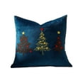 thumbnail image 3 of Christmas Tree Decorative Throw Pillow Covers Christmas Pillow Cover Christmas Tree Embroidery Christmas Tree Decorative Pillow 18x18", 3 of 8