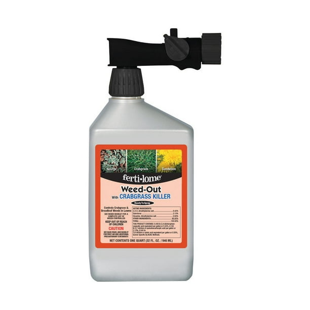 FertiLome WeedOut RTS HoseEnd Concentrate Weed and Crabgrass Killer