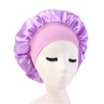 thumbnail image 2 of Bonnet de Nuit Large en Polyester, Extensible, pour Femmes, Protection de Chambre, 2 of 5