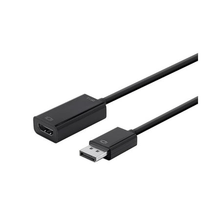 UPC: 0889028007990 | Monoprice DisplayPort 1.2a to 4K HDMI Active Adapter Black 112781