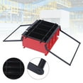 thumbnail image 6 of Briquettes Press, Paper Log Briquette Maker, 4 Grid Manual Paper Brick Press, Efficient Water Extraction, Eco-Friendly Fuel Block Maker from Recycled Paper, for Fireplace and Stove, 6 of 12
