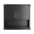 thumbnail image 2 of AOBABO Metal Wall Mounted Storage Cabinet with Locking Door & Shelf, Black, 2 of 12