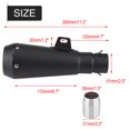 thumbnail image 3 of Tubo silenciador de escape deslizante modificado Universal para motocicleta Dirt Bike de 38-51mm con adaptador tipo 1, 3 of 11