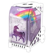 Zuca 18 Sport Bag - (Unicorn 2) with Flashing Wheels (Black Frame)