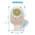 thumbnail image 3 of Bolsa Para Colostomia Ileostomia Barrera Recortable 14-60 mm 10 Piezas Gambimedic, 3 of 5