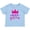 AE-Light Blue, variant on Inktastic Nap Queen, Princess, Crown, Stars, Sleep, Sleeping Girls Baby T-Shirt