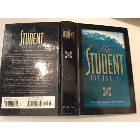 Pre-Owned New International Version: The Student Bible (Hardcover) 0310926750 9780310926757
