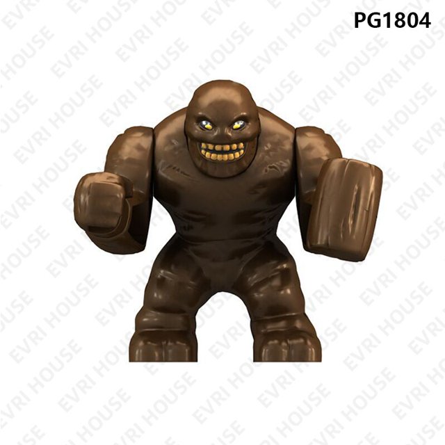 Serie de películas figuras de acción Killer Croc Mini ladrillos Waylon Jones muñeca ensamblar bloques de construcción MOC DIY juguetes para niños Dengxun unisex
