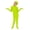 Yellow, variant on EnJoCho Halloween Spandex Bodysuit for Teens Open Face Jumpsuit Full Body Suit Hooded Zentai Suits High Stretch Unitard Soli𝖽 Color Stage Performance Outfit Dress