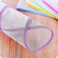 thumbnail image 3 of 8 Pieces Ironing Net, Ironing Cushion for Easy Ironing and Protection, Protective Mesh Cloth Ironing Cloth Pad 60 X 40 (Random Color), 3 of 5
