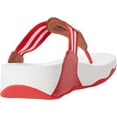 thumbnail image 5 of FitFlop Walkstar Toe-Post Sandals 6 Red, 5 of 6