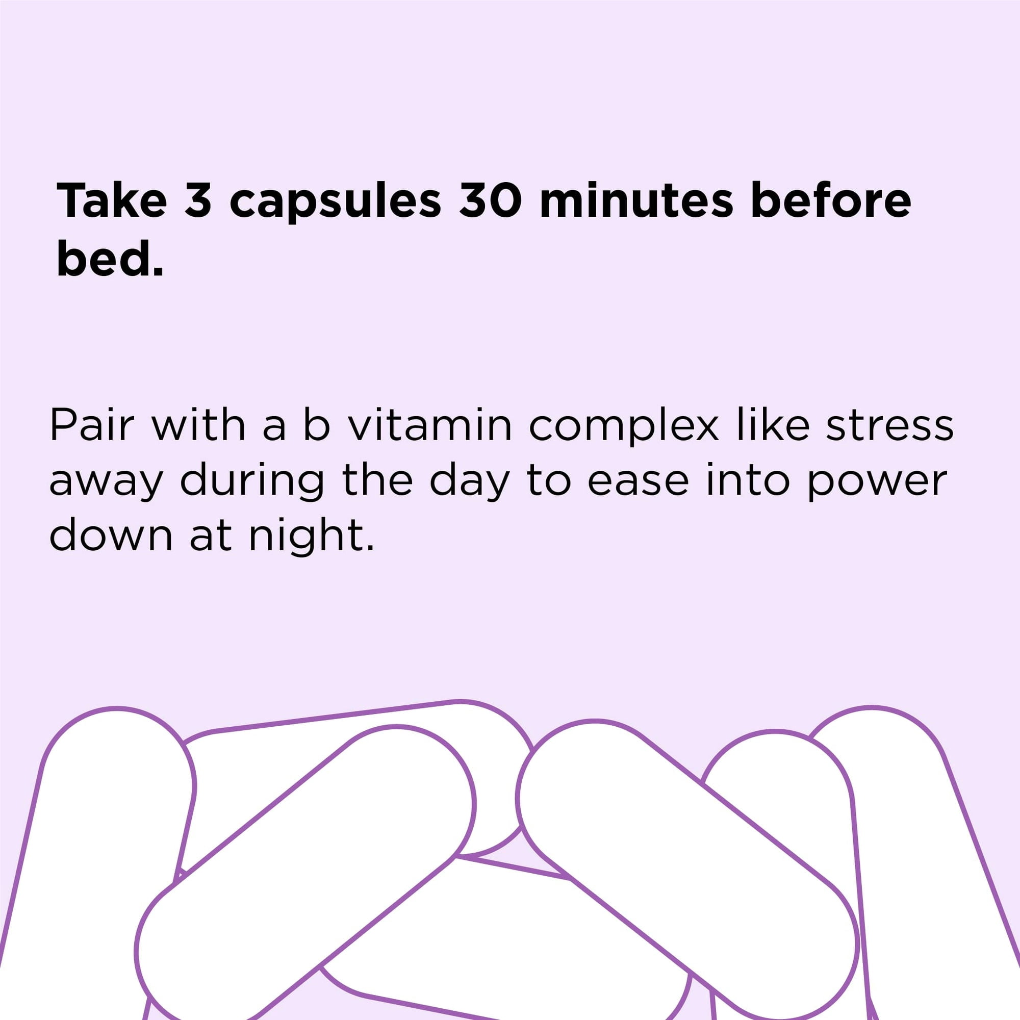 NBPure Power Down Sleep Supplement, Melatonin- Free, 90 Count