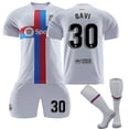 thumbnail image 1 of Barcelona 2022-2023 Nueva temporada Conjunto de camiseta de fútbol para niños y adultos-22 23 GAVI 30-adultos XS (155-165 CM) BmatwkZeng Bmatwk Jersey, 1 of 1