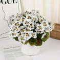 thumbnail image 3 of Staron Artificial Flowers for Decoration (Red), Realistic Artificial Flowers for Centerpiece Table Decorations Wedding Party Home Decor, Plastic Fake Flowers, 3 of 3