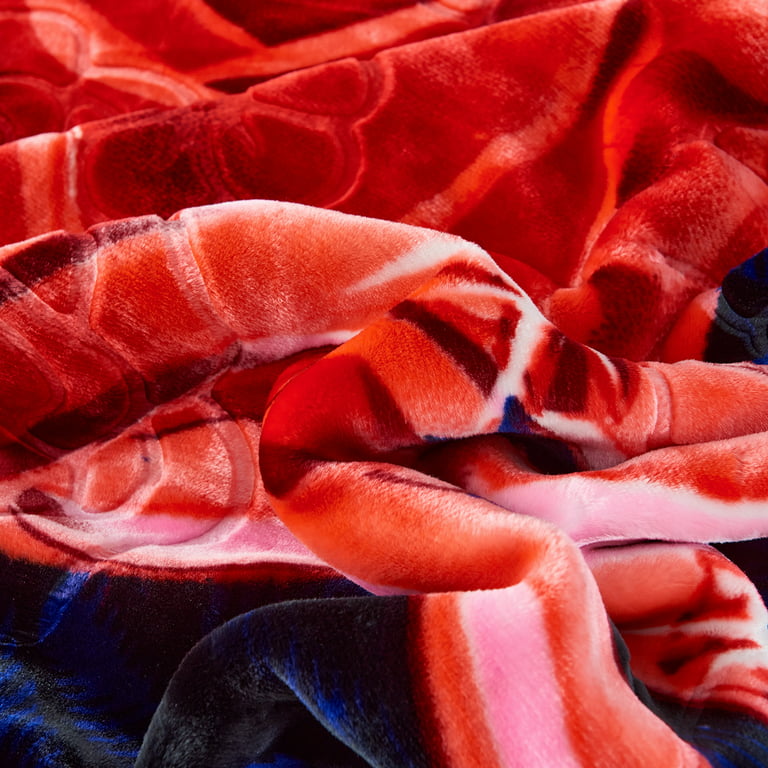 JML Thick Fleece Plush Blanket Korean Mink Blanket, 2 Ply Soft Warm Blanket