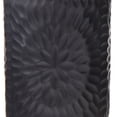 thumbnail image 2 of Ceramic Round Canister with Pressed Bursting Design, Set of 2, Black and Beige,Saltoro Sherpi, 2 of 5