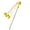 Yellow, variant on Colorful Tassels Toy Kitten Funny Teaser Rod Wand Toy Pet Cats Toy Interactive Pet Cats Chasing Supplies