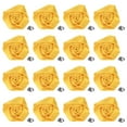 thumbnail image 1 of Paquete de 16 pines de solapa para trajes de hombre, broches de flores de 1.97" [Amarillo], 1 of 1