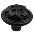 thumbnail image 6 of GlideRite 1-1/4 Inch Round Braided Cabinet Knob, Pack of 25, Matte Black, 82115-MB-25, 6 of 6