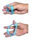 thumbnail image 5 of Verde claro*azul lago*naranja 3 piezas Fortalecedor de agarre de mano Juego de ejercitador de dedos Anillo de entrenamiento de agarre Entrenamiento de agarre de antebrazo Ensanchador de dedos, 5 of 5