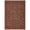 Red, variant on Oriental Weavers Lilihan Area Rug 002C6 Traditional Red Blocks Cubes 2' x 3' Rectangle