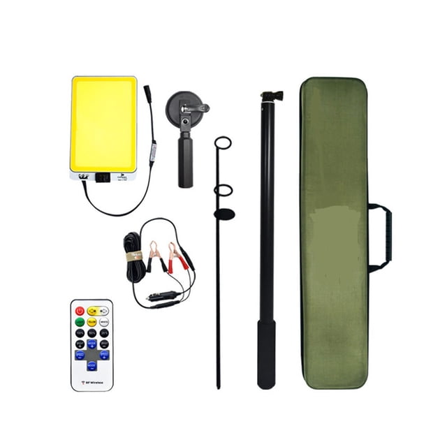 Advancent 46W COB Camping Light ABS IP67 Reemplazo desmontable impermeable Telescópico 351 Beads Cable Power Control remoto Lámpara de picnic Ropa Deportiva, Zapatos Advancent OD029366-00