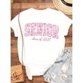thumbnail image 3 of 【New Arrival】Senior Class of 2027 Floral Graduation T-Shirt – Commemorative Unisex Tee, 3 of 10