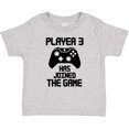 thumbnail image 3 of Inktastic Player 3 Has Joined the Game Boys or Girls Baby T-Shirt, 3 of 5