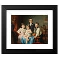 thumbnail image 2 of Eugen Felix 24x20 Black Modern Framed Museum Art Print Titled - Portrait of Four Siblings (1892), 2 of 5