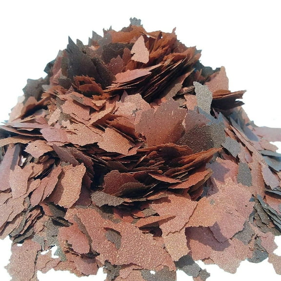45% California Blackworm & Cichlid Color Red Flake Blend, ULTRA Premimum Tropical Fish Flakes Made in USA! - 1/8-lb