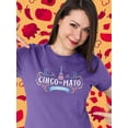 thumbnail image 2 of Cinco De Mayo Fiesta Banner Shaped T-Shirt Women -Image by Shutterstock, Female XX-Large, 2 of 4