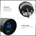 thumbnail image 2 of AJP Distributors Universal Auto Car JDM Sport Smoked Tint Digital LED Multicolor 2" 52MM Turbo Air/Fuel Ratio Meter Gauge Kit AFR Boost Electric Monitor ABS Plastic Upgrade, 2 of 7