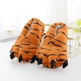 thumbnail image 1 of S Zapatillas con forma de pata, zapatos con garra de animal de peluche, disfraces divertidos de Cosplay para adolescentes y adultos 27-44, 1 of 5
