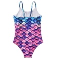 thumbnail image 2 of Little Girls One Piece Swimsuits Quick Dry Kids Sport Summer Beach Swimwear Bathing Suit for Todler 2-8 Years, 2 of 8