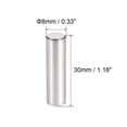 thumbnail image 3 of Uxcell Steel Pin 304 Stainless Steel Dowel Pin Cylindrical Shelf Support Pin 8mm X 30mm Silver 10pcs, 3 of 5