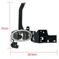 thumbnail image 6 of Geloo Car Fog Lights Bumper Lamps Fit for Honda Accord Sedan 2008 2009 2010, 6 of 6