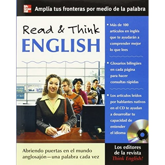 Pre-Owned Read & Think English (Book + Audio CD), 9780071499163, 0071499164, Paperback, 1 edition