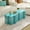 Light Blue, variant on Christopher Knight Home 3-Piece Artistic Puzzle Table Set, 47" Modular Interlocking Design, Indoor Outdoor Use, Light Blue