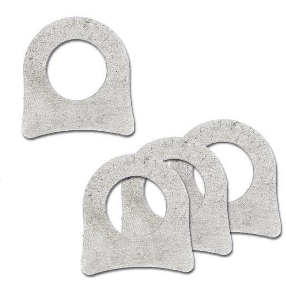 Motobilt Silver New Alloy Steel Brake Line Tab Universal