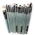 thumbnail image 3 of TISHITA 15PC Makeup Brushes Beauty Applicator for Foundation Blending Powder , , Black, 3 of 7